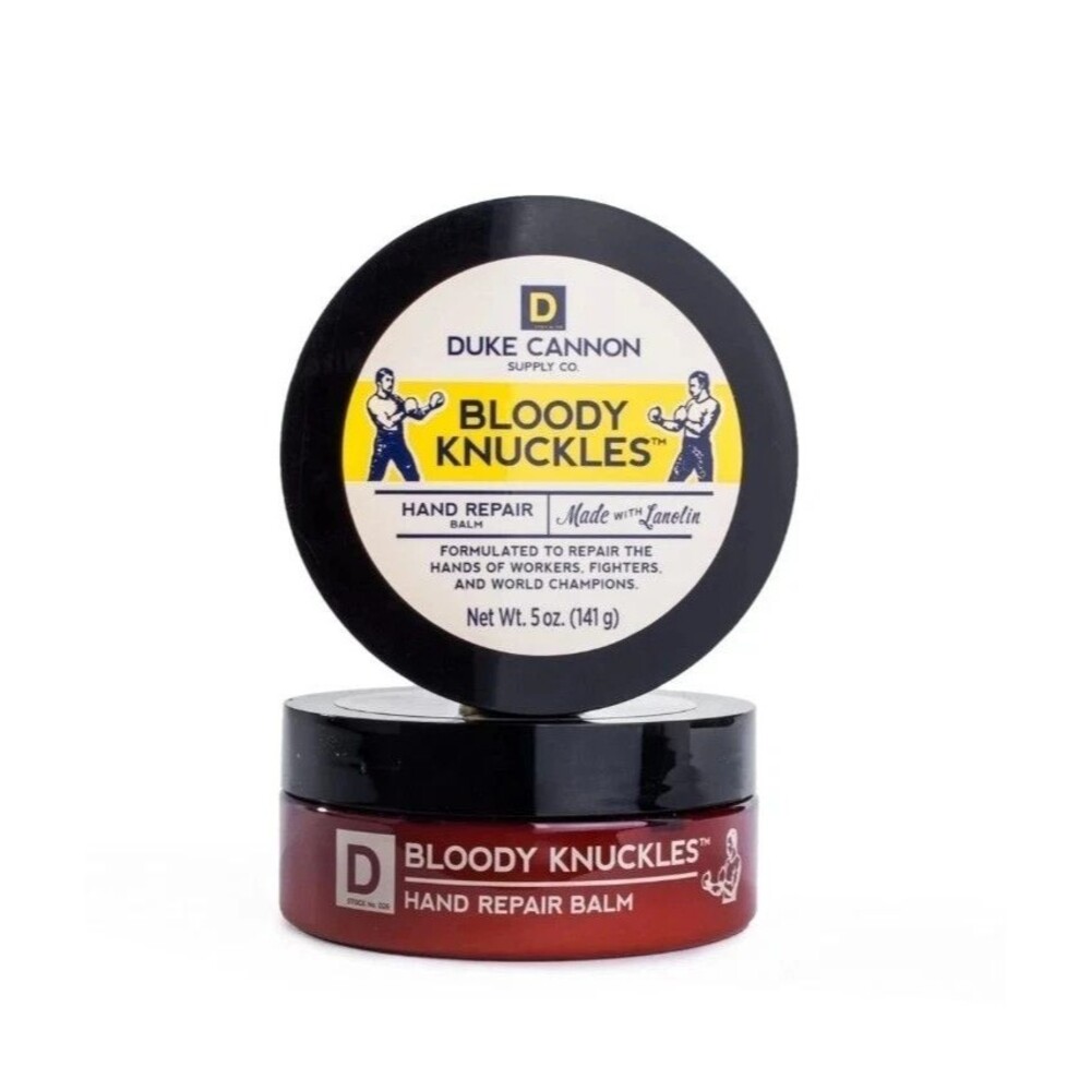 Duke Cannon Hand Cream Bloody Knuckles Hand Repair Balm 5oz Jar NEW